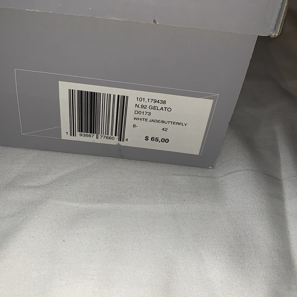 BNWT DIADORA Gelato Style Lime Green Yellow Shoe - Picture 4 of 7